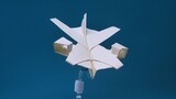 (DIY)Membuat L-Jet-Fighter dengan selembar kertas