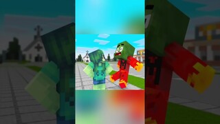 monster school How Zombie Love Began minecraft animation #minecraft #animation