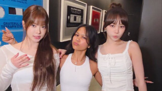 Silver Kardashian x Kim Chae-won x Hong Eun-chae "SPAGHETTI" dance cha