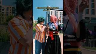 My friend think u cute ☺️ #cosplay #anime #sk8theinfinity #sk8theinfinityedit #sk8 #comicon #animes