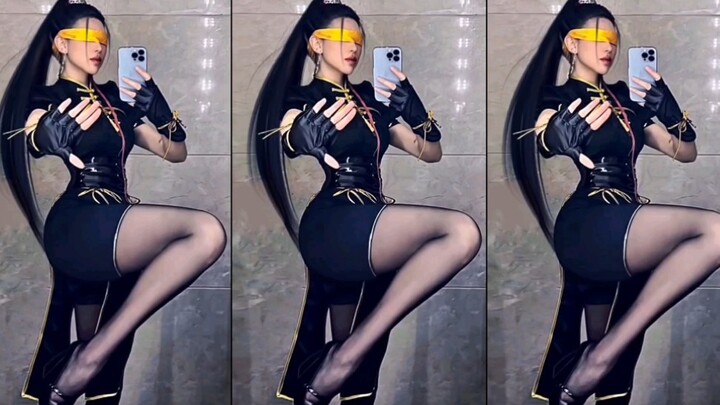 Look at those silky thighs! Only my goddess "Ning Hongye" is unique! ~