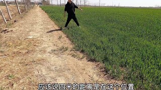 田地被邻居占去2米，妈妈委屈的流眼泪，儿子气愤找村长解决！