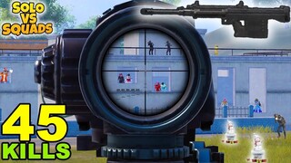 45KILLS!!😱I PLAYED with NEW SNIPER AMR🔥Solo Vs Squad SAMSUNG,A3,A5,A6,A7,J2,J5,J7,S5,S6,S7,59,10