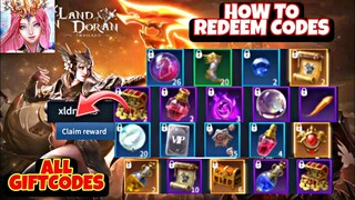 DoranLand Fantasy All Giftcodes - How  to Redeem Codes // DoranLand Fantasy Free 9 Codes
