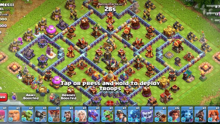 Nerf noah's ark attack in coc
