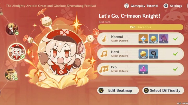 Lets Go Crimson Knight! Pro | Genshin impact