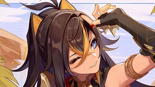 Genshin Impact INDO - Pembahasan Dehya Pyro Five Star mengenai Artifact dan Skill + Gameplay