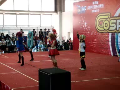 May 1, 2009, a certain comic convention in Wuhan, Hubei: V-Project cosplay performance of "Qingtian 