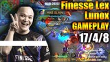 FNS LEX NAGBUBUHAT NG KAMPI LUNOX GAMEPLAY | Mobile Legends