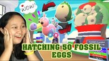 HATCHING 50 FOSSIL EGGS IN ADOPT ME | ALWAYS HATCH DODO? (TAGALOG)
