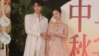 丁禹兮X邓恩熙《只愿你一人》中秋晚会舞台+探班采访直播《长乐曲》CP好甜！