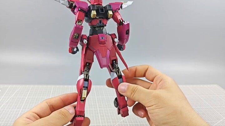 การหล่อคือความรู้สึก การเท่คือทัศนคติ! Daban 8831 เลียนแบบ MB Justice Gundam [แบ่งปันการเล่นโมเดล]