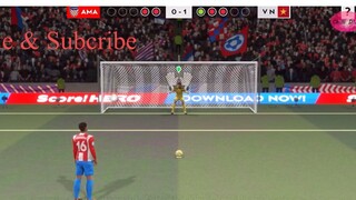 Loạt sút penalty định mệnh trong DLS 22 #game