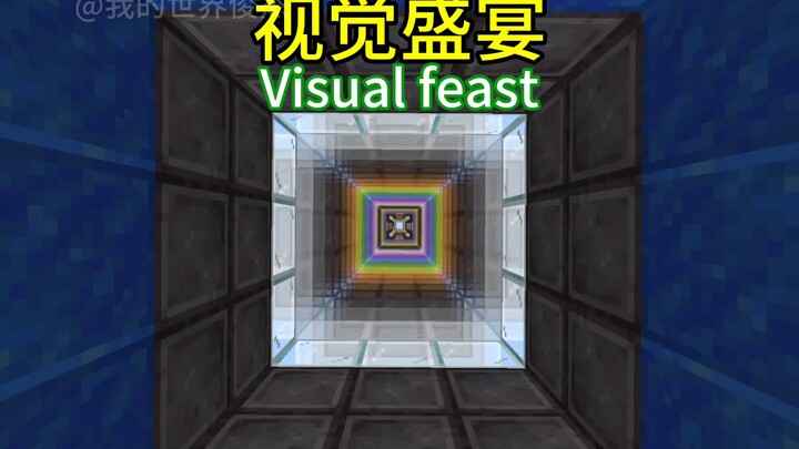 Semua orang, silakan nikmati pesta visual Minecraft buatan saya!