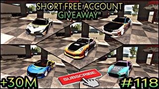 [🔴Short Free Account Giveaway#118 ]  [ Rare Design ] Car Parking Multiplayer 4.7.8