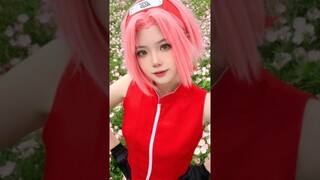 #cosplay sakura anime naruto#gak suka sama saya?
