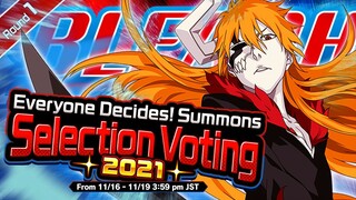 WHO IS CURRENTLY WINNING?! POLL SELECTION 2021 VOTING BEGINS! Bleach: Brave Souls!