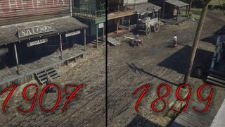 [Red Dead Redemption 2] [สปอยเลอร์] อะไรเปลี่ยนแผนที่จาก 1899 เป็น 1907