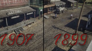 [Red Dead Redemption 2] [Spoilers] Điều gì đã thay đổi bản đồ từ năm 1899 thành năm 1907