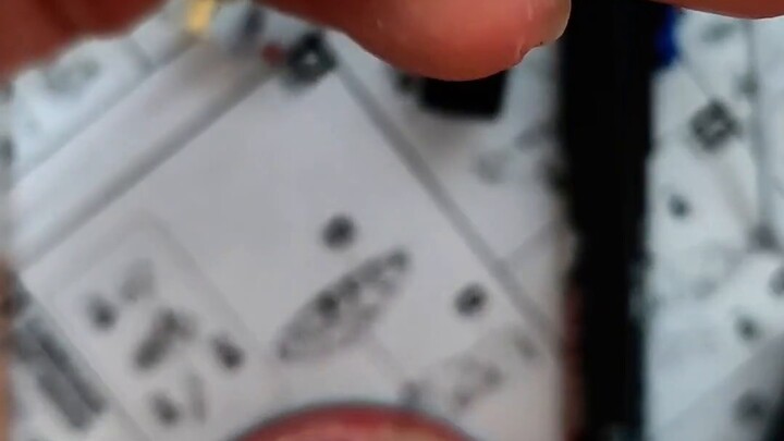 Daban Strike Freedom Head Face Repair Tutorial