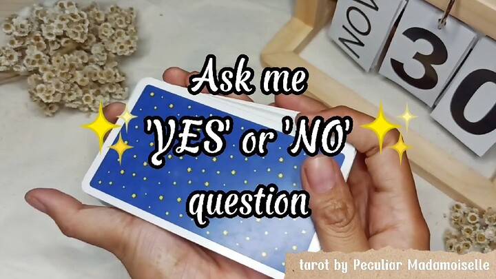 YES or NO question - 30/11/2022
