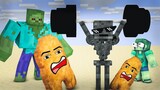 Monster School : WHO IS THE STRONGEST & FITNESS GEGAGEDIGEDAGEDAGO - Minecraft Funny Animation
