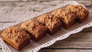 ครัมเบิลเค้กกล้วยหอม banana crumb cake l ครัวป้ามารายห์