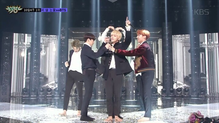 [10월 4주 1위] 방탄소년단 BTS - Blood Sweat&Tears[피 땀 눈물] 세리머니 ㅣ KBS방송
