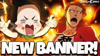 SEASON 3 FUEGOLEON & PARTY CHARMY IS BACK! INSANE BAIT BANNER IS ACTUALLY GOOD - Black Clover Mobile