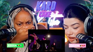KARD - CAKE _ 안무 영상 (Dance Practice) reaction