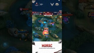 Xyve raih Maniac dengan sangat sempurna! Maniac nih gaess🤙🤙 #ESL