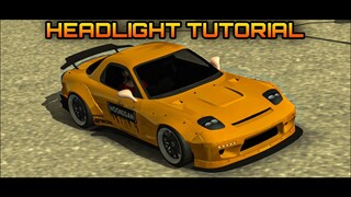 New Update Mazda RX-7 Headlight Tutorial in #carparkingmultiplayer New Update