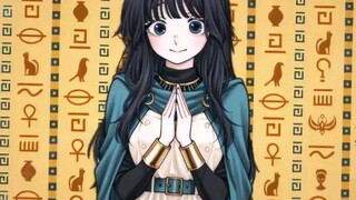 she looks like the youngest daughter of an Egyptian king 🤧💕