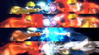 All Naruto Jutsu Clashes - Naruto Ultimate Ninja Storm (60FPS)