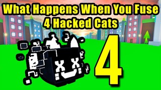 What Happens When You Fuse 4 Hacked Cat in Pet Simulator X