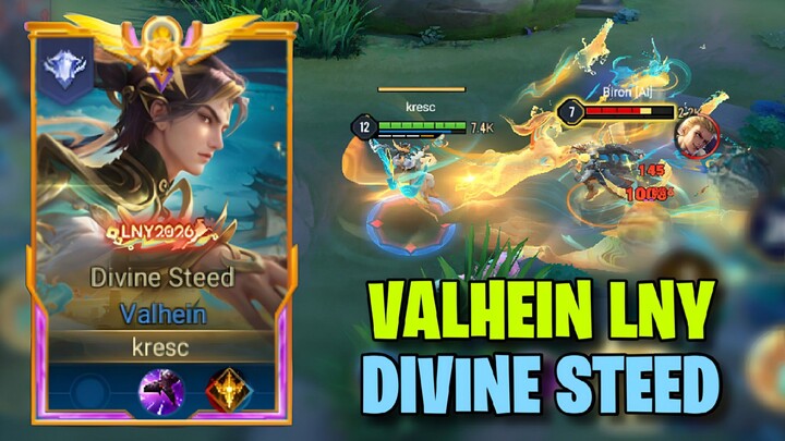 REVIEW SKIN VALHEIN LNY DIVINE STEED skin TF dari hok