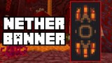 Nether Symbol Banner In Minecraft - Design Ideas