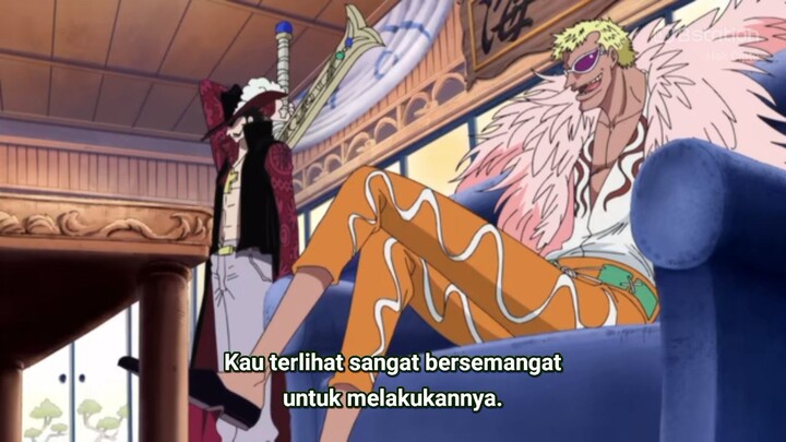 Dracul mihawk membelah kapal