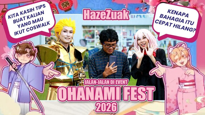 Jalan-Jalan di Event Ohanami Festival 2025