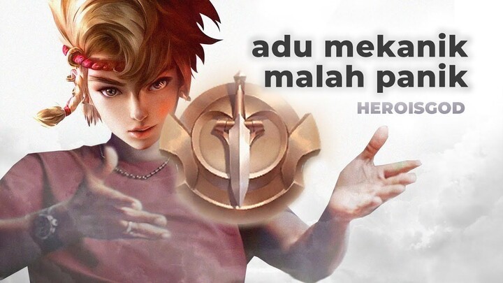 ADU MEKANIK MALAH PANIK