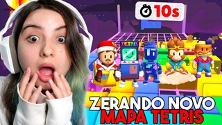 ZERANDO o NOVO MAPA TETRIS pra GANHAR TODAS as NOVAS SKINS da NOVA UPDATE BETA do STUMBLE GUYS...