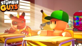 Las SKINS de STUMBLE GUYS van a la ESCUELA 😱 TRAILER #stumbleguys #stumble | ERCASTY