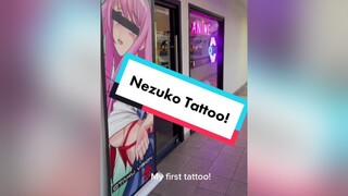 Thanks for the amazing tattoo!   tattoo anime animes weeb weebs weebtiktok weebnation animeedit demonslayer demonslayercosplay