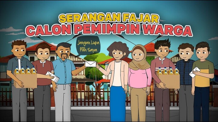 Serangan Fajar Calon Pemimpin Kampung Kincir  Pak RT Siap-siap Di Ganti