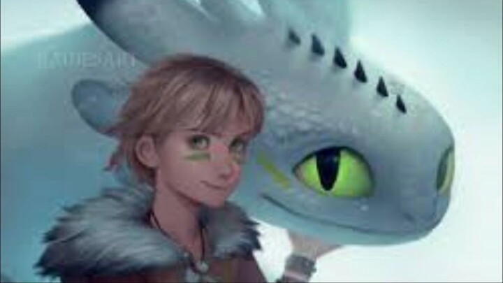 lightfury & toothless