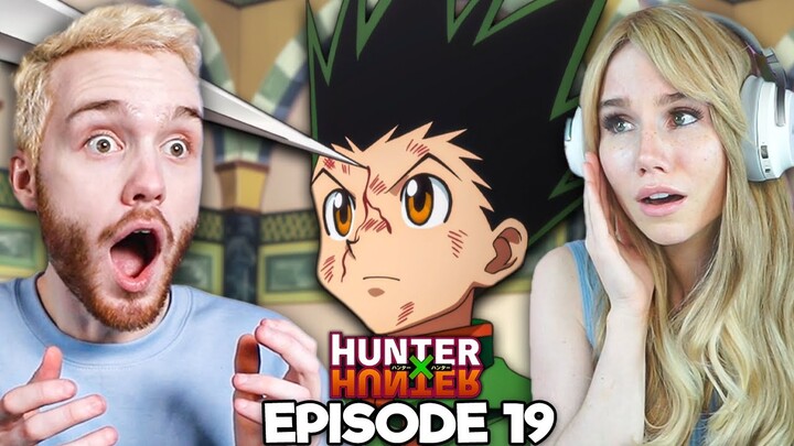 GON IS A HUNTER NOW?! GON VS HANZO! | Hunter X Hunter E19 Reaction