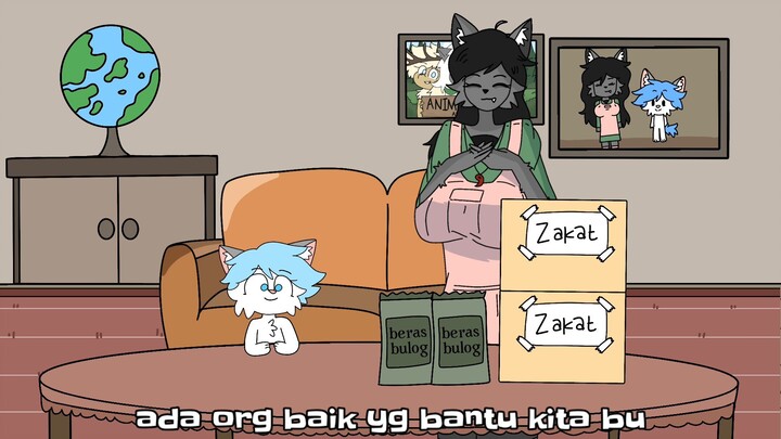 ZAKAT FITRAH IDUL FITRI feat EllynaHikari,Sweetyim,ANIMASI-KU