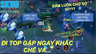 Đi rank gặp ngay thanh niên pick hayate tính khắc chế Skud và cái kết