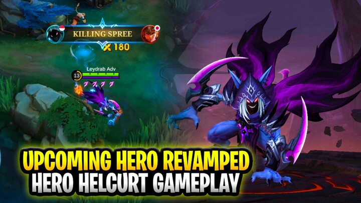 Upcoming Hero Revamped Hero Helcurt Gameplay | Mobile Legends: Bang Bang