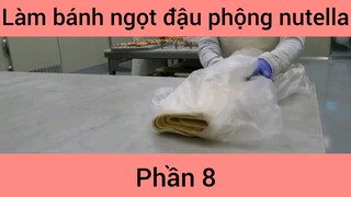 Làm bánh ngọt đậu phộng nutella #8